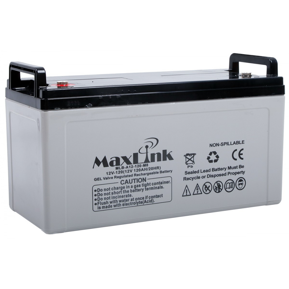 Акумуляторна батарея MaxLink AGM 12V 120AH