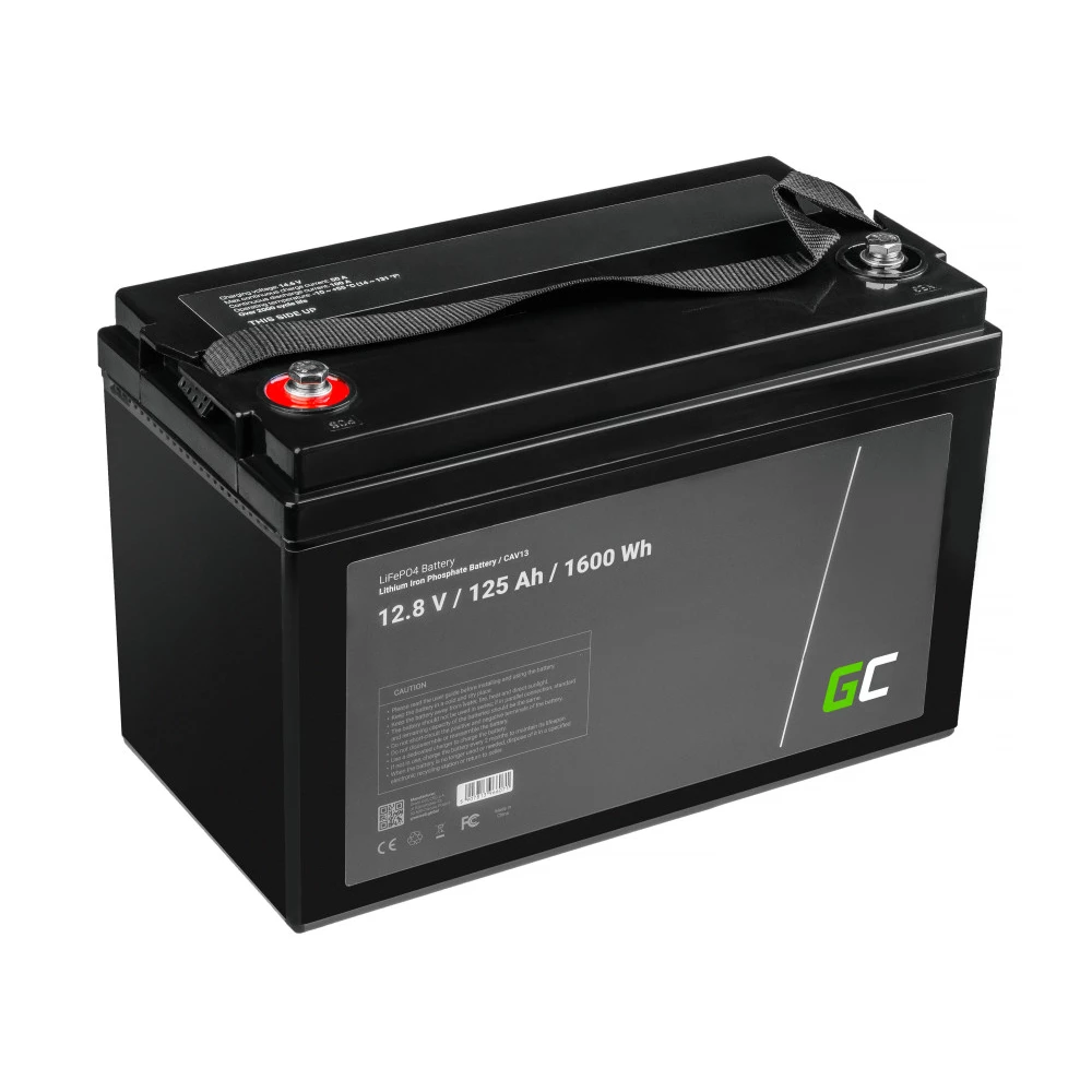 Акумулятор LiFePO4 Green Cell 12.8V 125Ah